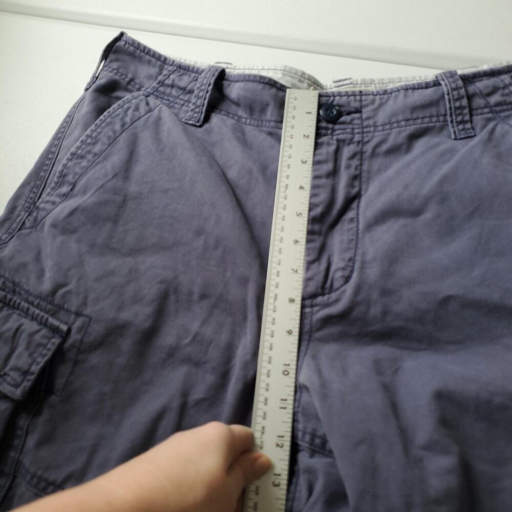 Denim & Supply Ralph Lauren Shorts Mens 38 Blue Cargo Cotton Canvas 11 Inseam - Picture 5 of 8